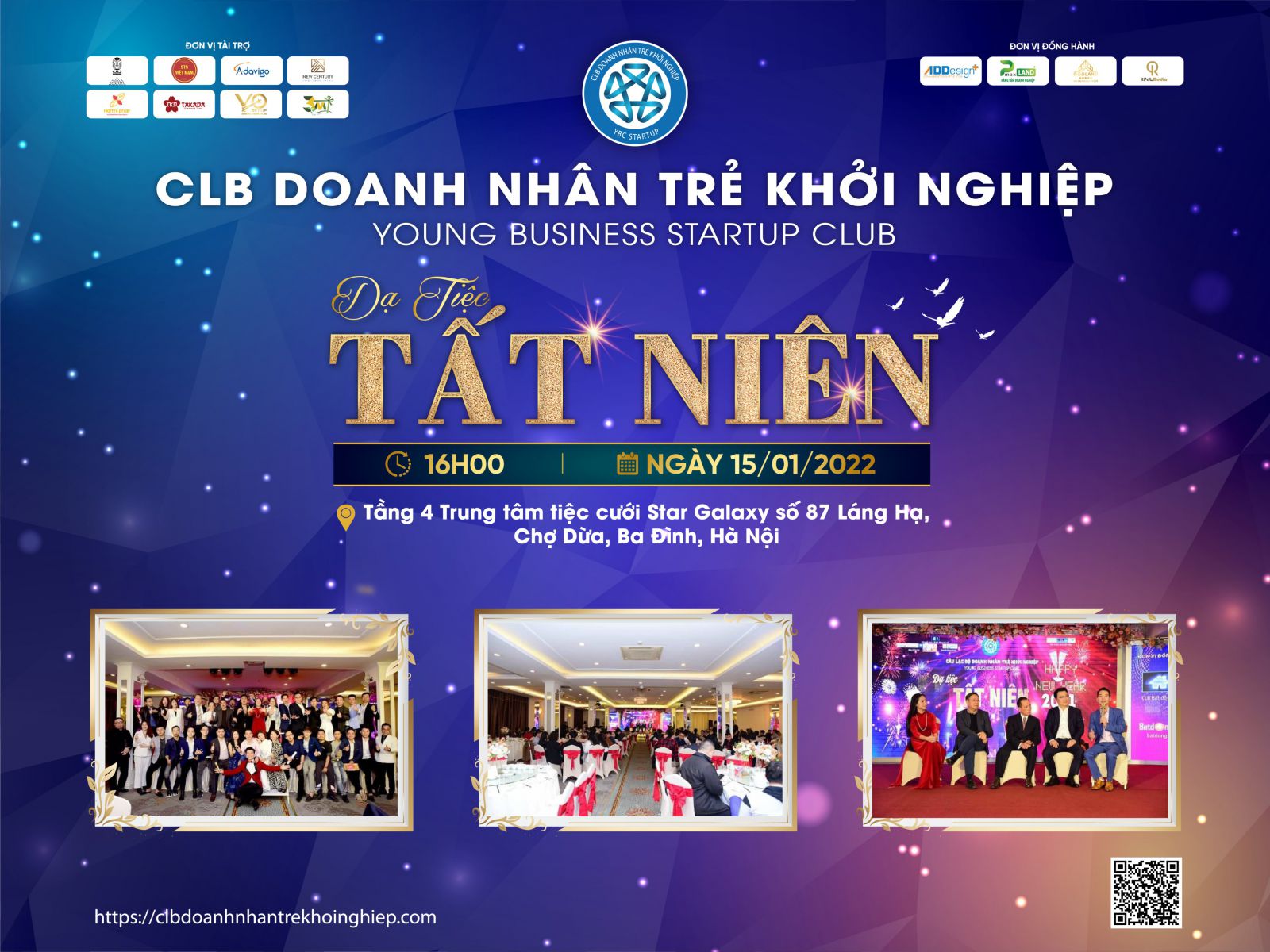 ĐĂNG KÝ DẠ TIỆC TẤT NIÊN YBC 2022